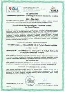 certifikát fires